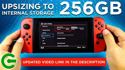 Upsizing the Nintendo Switch Internal Storage to 256GB! - Sthetix