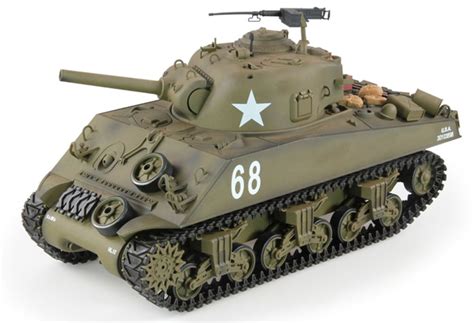 Heng Long M4A3 Sherman RC Tank 2.4ghz 1/16th Scale v6.0S S-Version 3898-1 – RC Tank Legion Shop