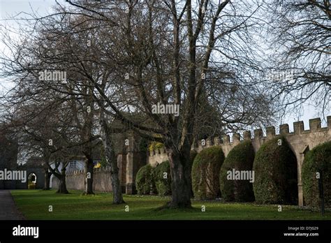 Bishop Auckland Castle Stock Photo - Alamy