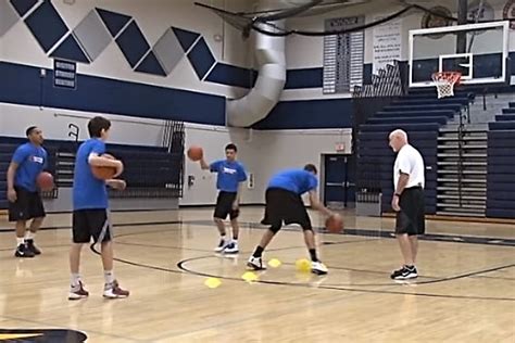 One of the best warm up drills that you can do - Improves dribbling, shooting, footwork, and ...