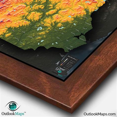 New Hampshire Topography Map | Physical Terrain & Mountains