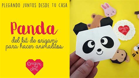 Origami ideas: Origami De Panda Paso A Paso