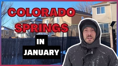 Colorado Springs in January - What Is It Like Living Here? - YouTube