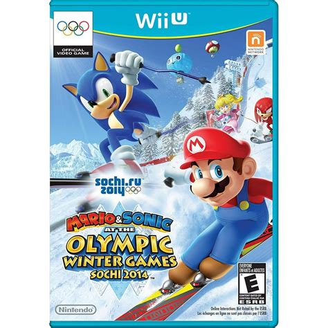 Mario and Sonic at the Sochi 2014 Olympic Winter Games - Nintendo Wii U ...