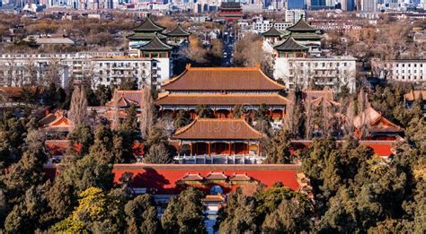 Old building in Beijing stock photo. Image of construction - 115921626