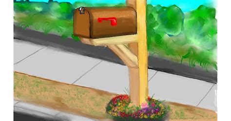 Mailbox Drawing by Tim - Drawize Gallery!