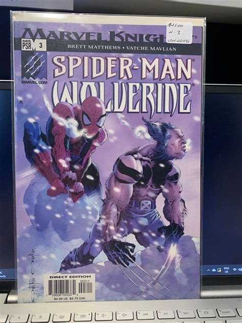 Spider-Man Wolverine comic – Captain Comics and Collectables Pty Ltd