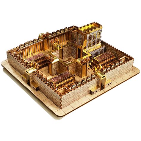 The Third Temple - Ezekiel's Vision - DIY Model Kit - Made in Israel