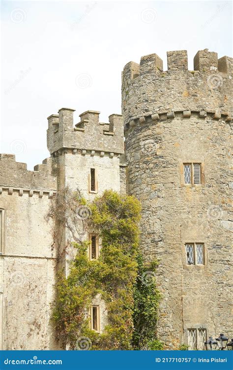 Tower of Malahide Castle and Gardens. Ireland Stock Image - Image of castle, architecture: 217710757