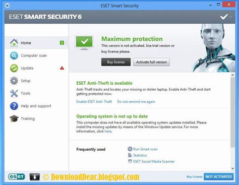 Download ESET Smart Security 6 Final Full Free | Download Dear