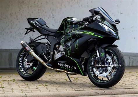 Kawasaki ZX10R Black Dof Monster Energy Kawasaki Zx10r, Custom Sport Bikes, Monster Energy, Jeep ...