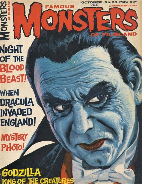 The Horror, The Horror! Classic Covers to Famous Monsters of Filmland - Flashbak