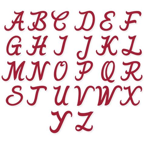 Alabama Monogram Svg Cuttable Font | Moldes de letras cursiva, Letras para calcar, Moldes de ...