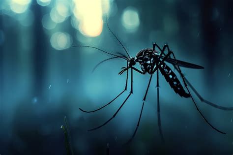 Vue D'un Insecte Moustique Avec Des Ailes | Photo Gratuite