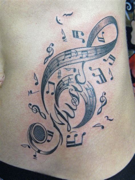 Treble Clef Tattoo Music Tattoos Music Notes Tattoo Music Tattoo ...