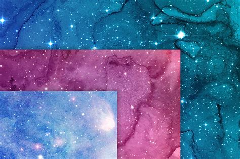 Painted Galaxy Textures | Textures ~ Creative Market