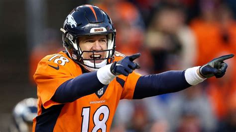 Denver Broncos name Peyton Manning starting quarterback in playoffs - ESPN