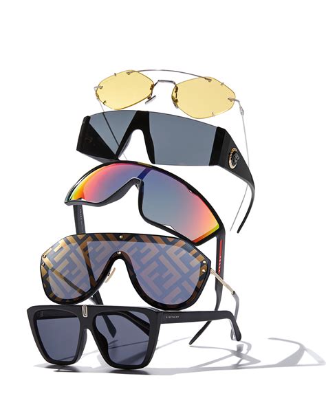 Fendi Men's FF Shield Sunglasses