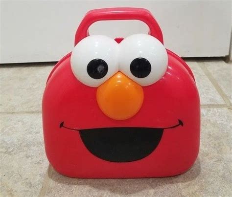 Elmo Lunch Box Mattel Sesame Street #Mattel | Lunch box, Advertising collectibles, Sesame street