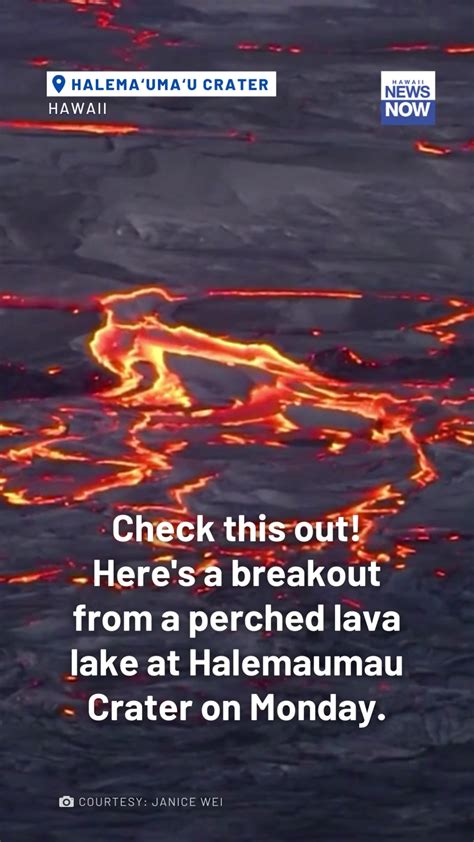 NEW Amazing new lava video from Halemaumau Crater | video recording | WATCH: We think you will ...