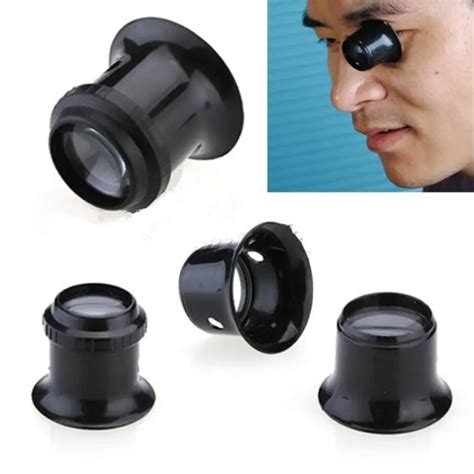 10X Monocular Magnifying Glass Loupe Lens Jeweler Tool Eye Magnifier Jewelry Tool-in Jewelry ...