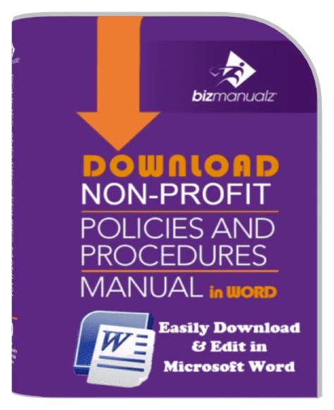 Nonprofit Operations Manual Template