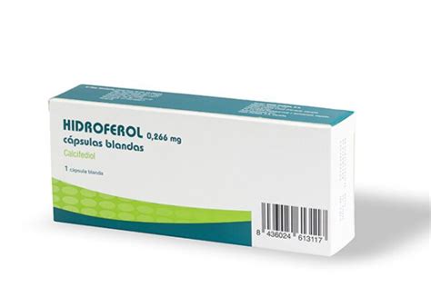 HIDROFEROL 0.266MG 1 CAPSULA GEL - Distribuidor de FAES