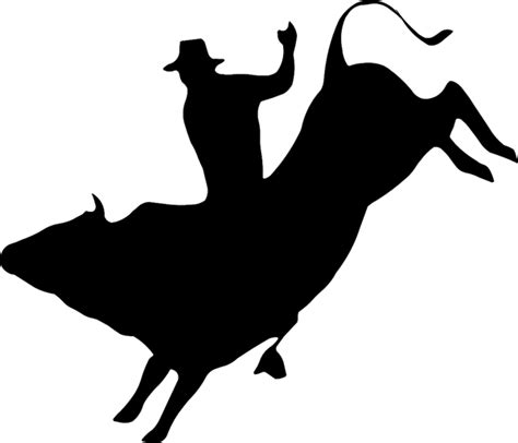 Free Rodeo Silhouette Cliparts, Download Free Rodeo Silhouette - Clip ...