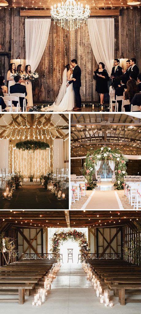 35 Ideas to Rock a Rustic-Meet-Elegant Barn Country Wedding ...