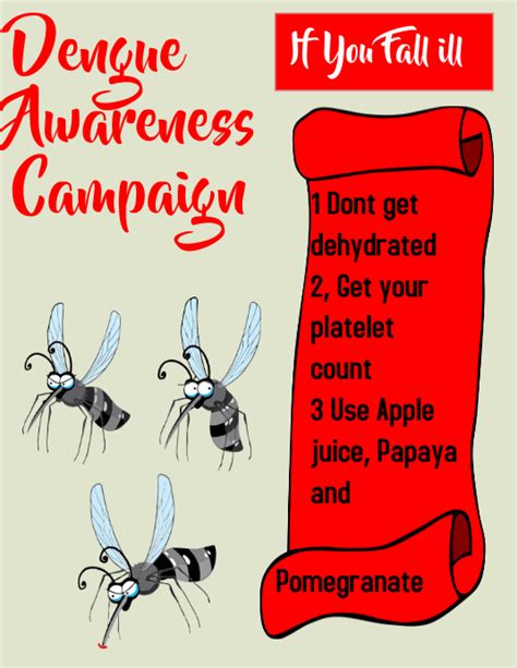 Dengue Awareness campaign Template | PosterMyWall