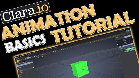 Animation Basics Tutorial for Beginners in Clara.io - YouTube