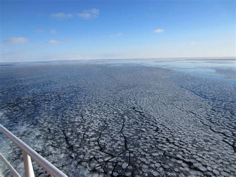 MODIS Satellite Image Ice Cover | Pancake ice in Lake Superi… | Flickr
