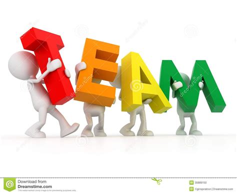 We Are A Team Clipart #1