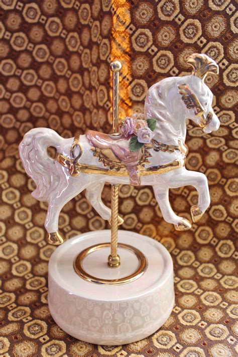 Antique Carousel Music Box by losttreasures2u on Etsy