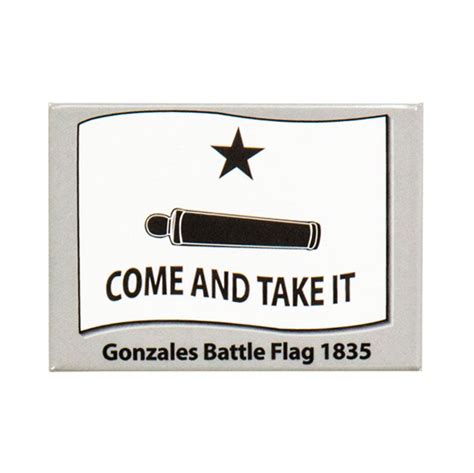 Gonzales Flag Magnet | Texas Capitol Gift Shop