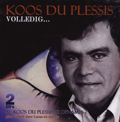 Koos Du Plessis - Volledig (CD) | Music | Buy online in South Africa ...