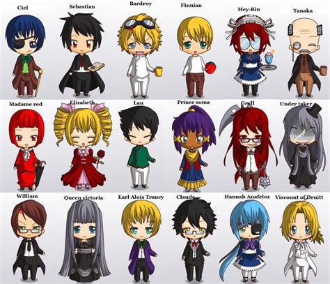 Chibi Black Butler Cast - Tyger002 Photo (36891052) - Fanpop