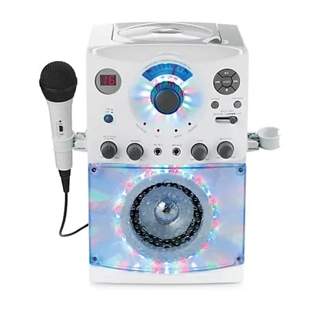 The Singing Machine Top Load Karaoke System with Disco Lights ...