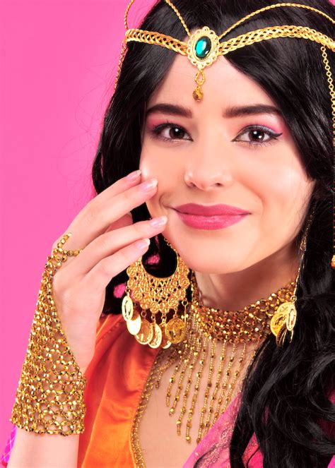 Bollywood Fancy Dress Gold Coin Earrings