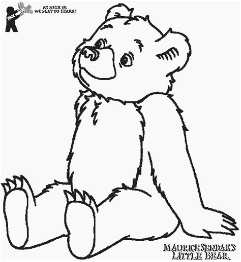 7 Best Little Bear Coloring Pages for Kids - Updated 2018