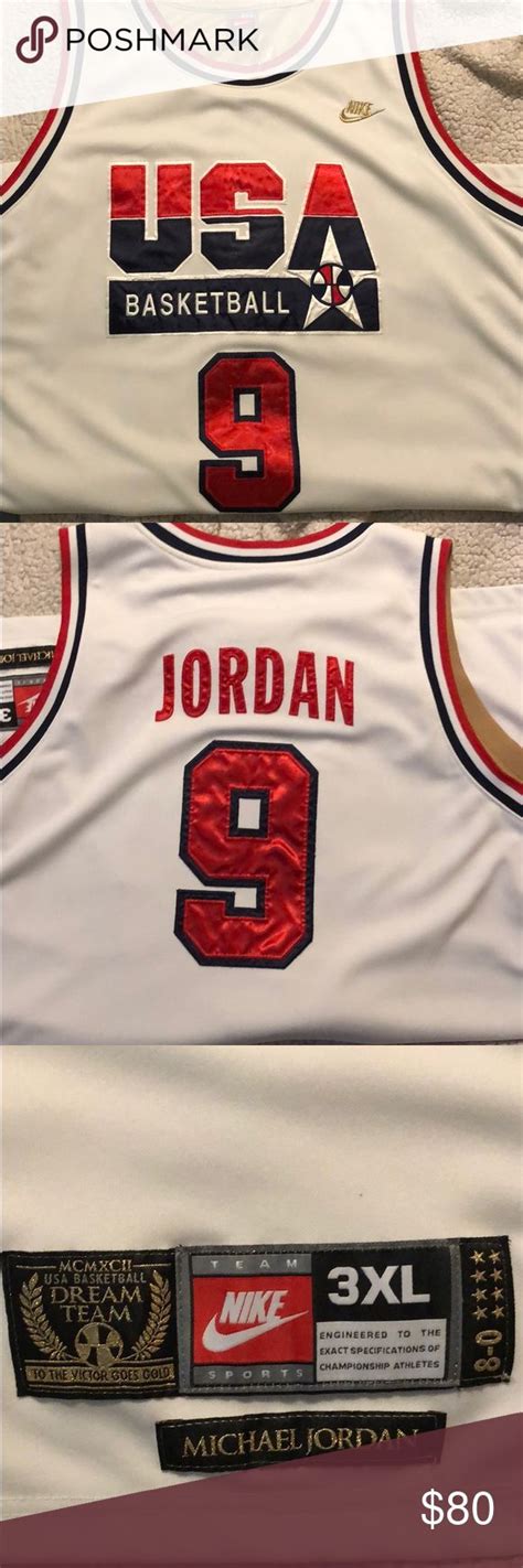 Michael Jordan Olympics Jersey | Jordan jersey, Jersey, Michael jordan