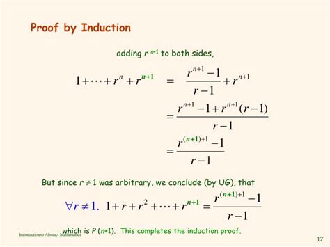 PPT - Chapter 4: Sequences and Mathematical Induction PowerPoint Presentation - ID:5670335