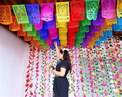 Mexican Loteria Papel Picado 5 Pack Paper Picado Flags for - Etsy | Papel picado banner, Mexican ...