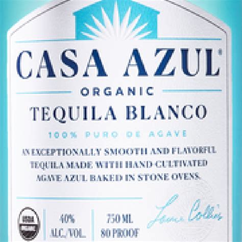 Casa Azul Organic Blanco Tequila