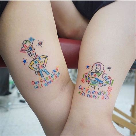 13 Disney Tattoos for the Ultimate Stan | Matching best friend tattoos ...