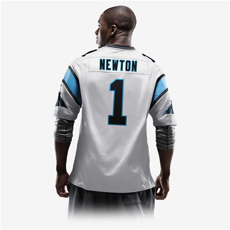 NFL Carolina Panthers (Cam Newton) Men's Football Away Game Jersey ...