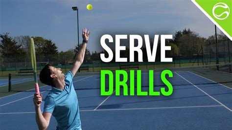 Tennis Serve Drills For Ultra Fast Improvement (Even if Beginner) - YouTube