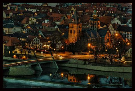 Postkarte - Hameln - Weser Foto & Bild | architektur, architektur bei nacht, motive Bilder auf ...