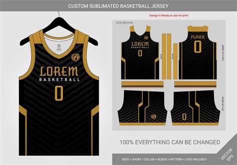 abstract arrow black grey and gold basketball jersey template 11737665 ...