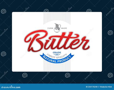 Butter Packaging Design () Stock Photo | CartoonDealer.com #19862070